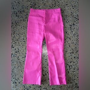 Stradivarius women’s size 10 faux leather pink pants